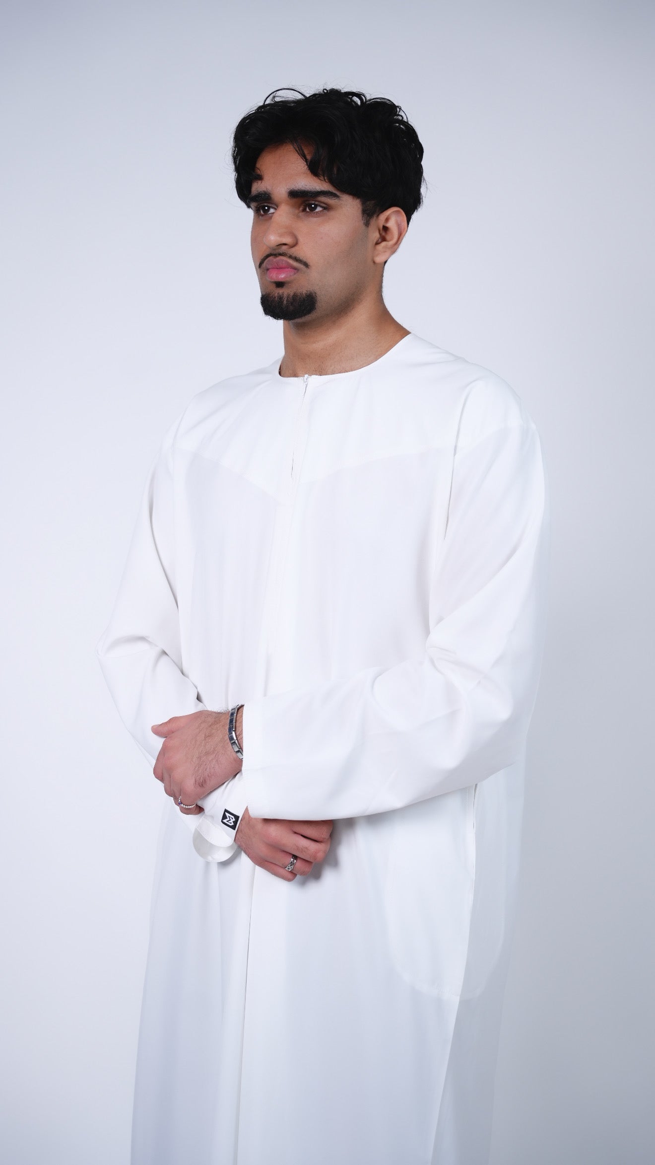 Emirati Thobe - Winter White