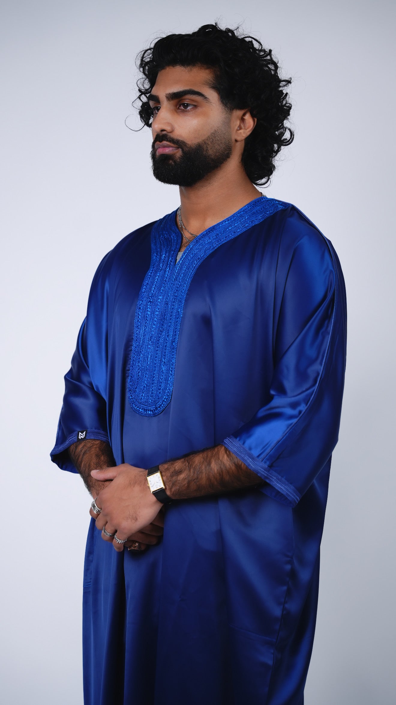 Moroccan Thobe - Blue Saphire