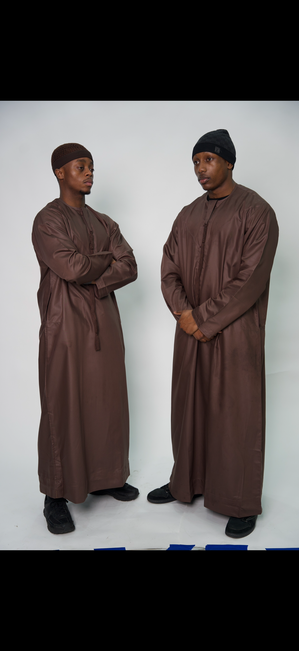 LUXURY EMIRATI THOBE - MOCHA BROWN
