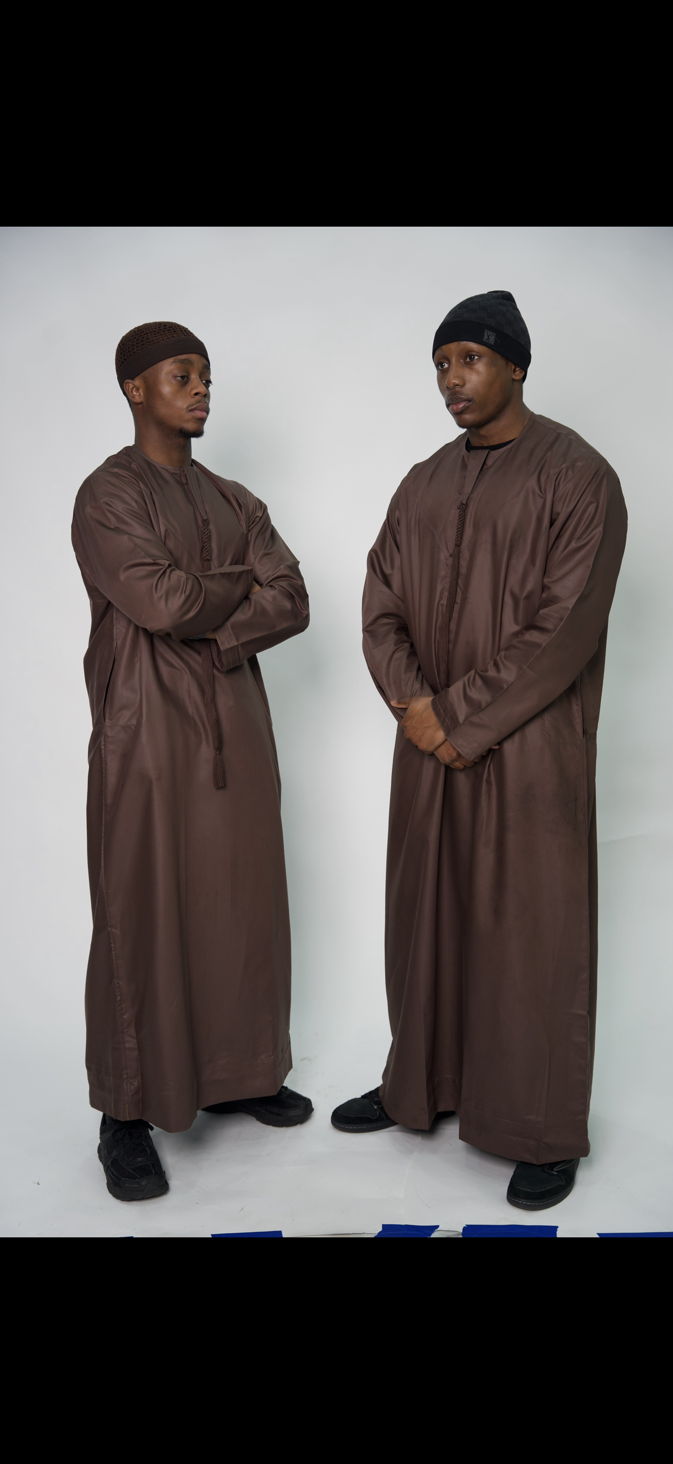 LUXURY EMIRATI THOBE - MOCHA BROWN