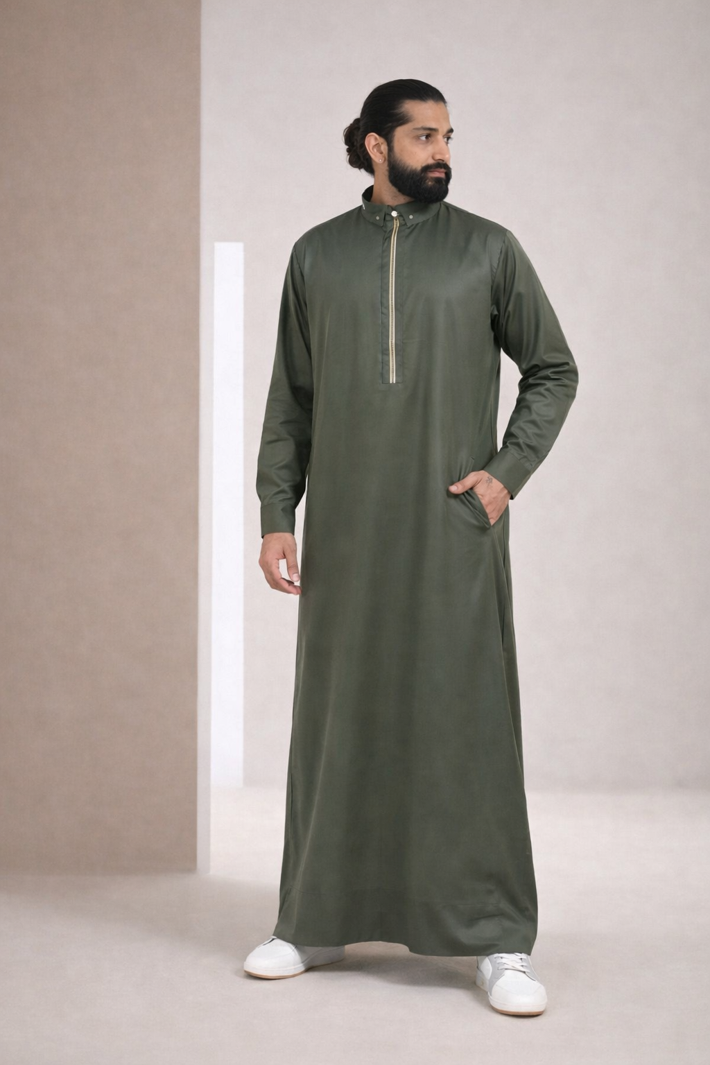 BAXX SIGNATURE THOBE - OLIVE GREEN