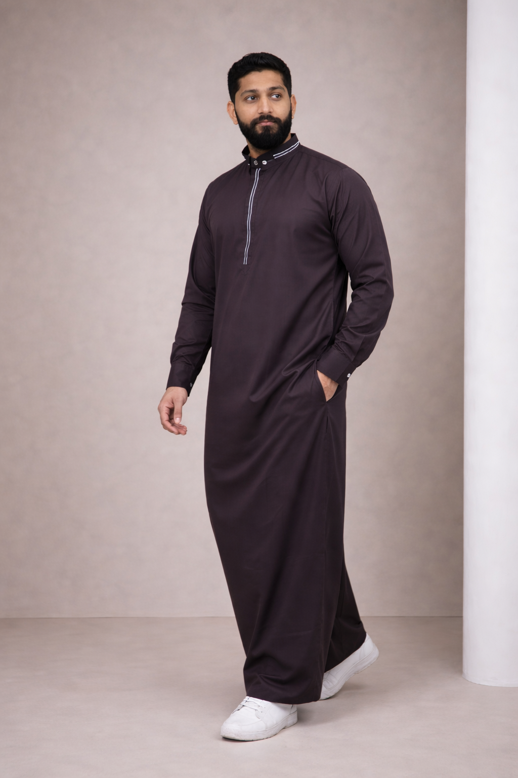 BAXX SIGNATURE THOBE - COFFEE BROWN