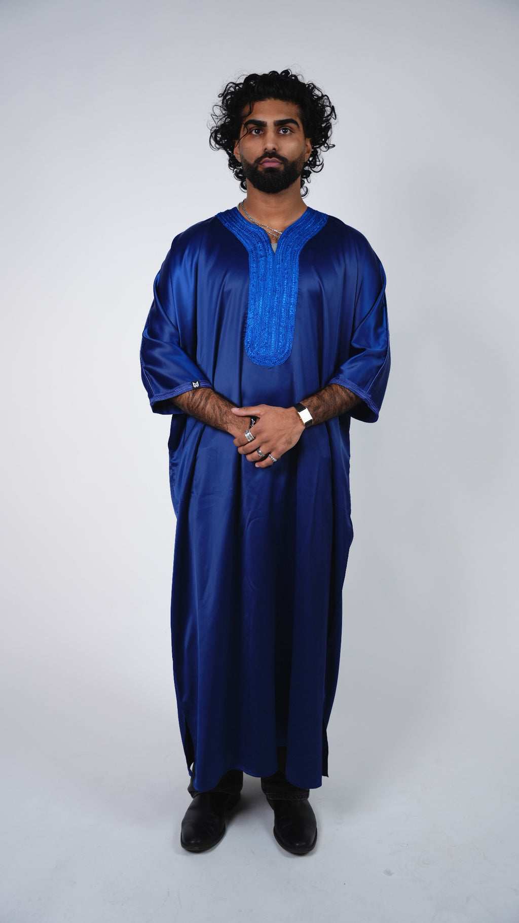 Moroccan Thobe - Blue Saphire