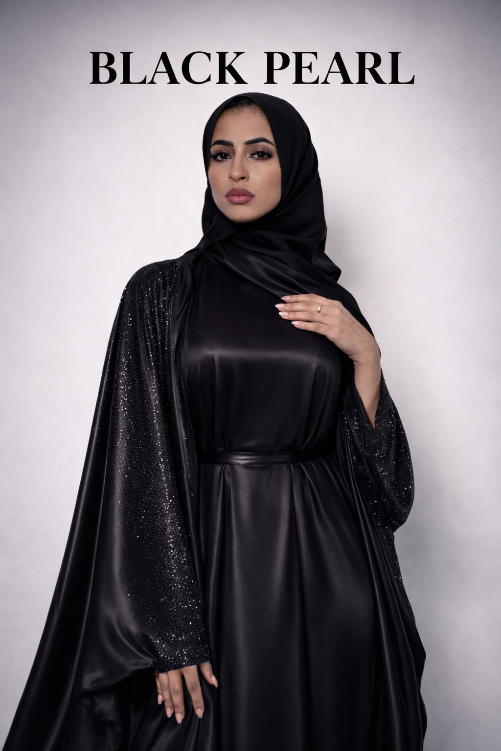 Royal Black Luxury Abaya