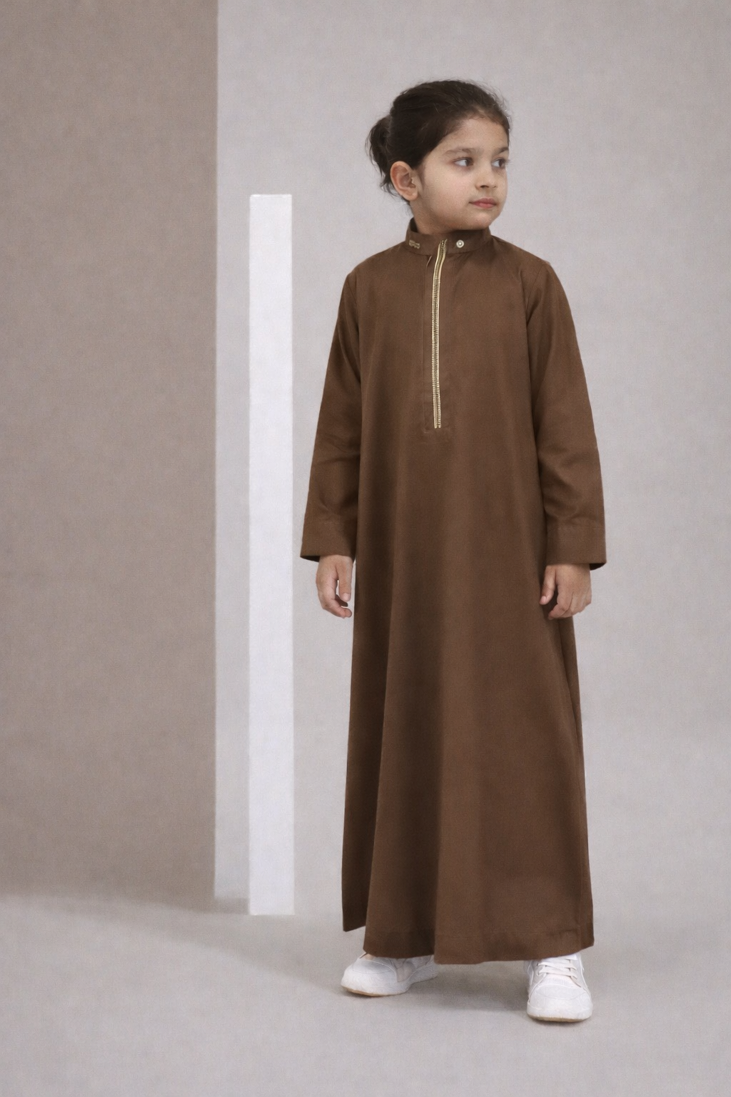 Coffee - Boys Saudi Signature Thobe