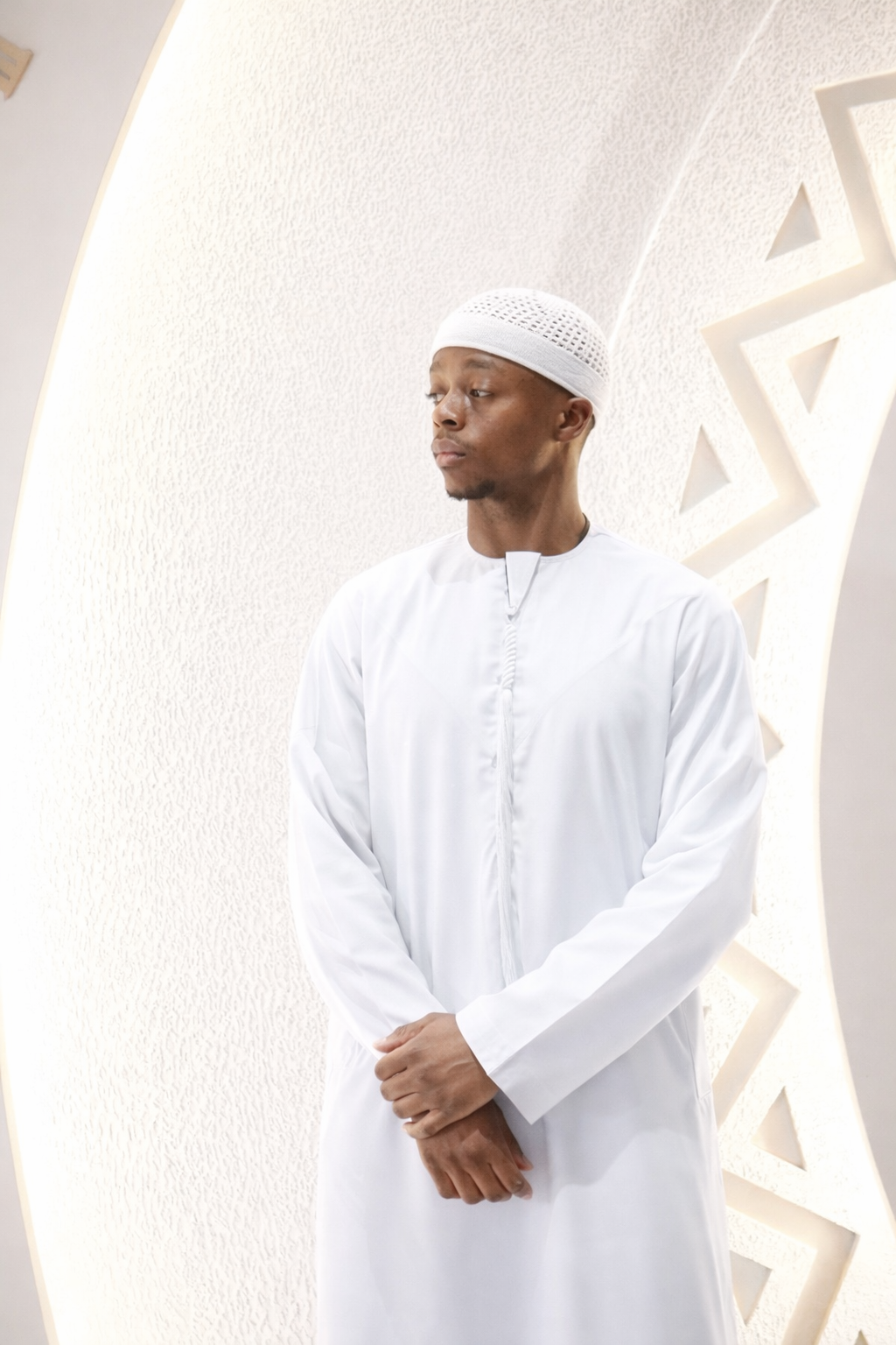 LUXURY EMIRATI THOBE - WHITE