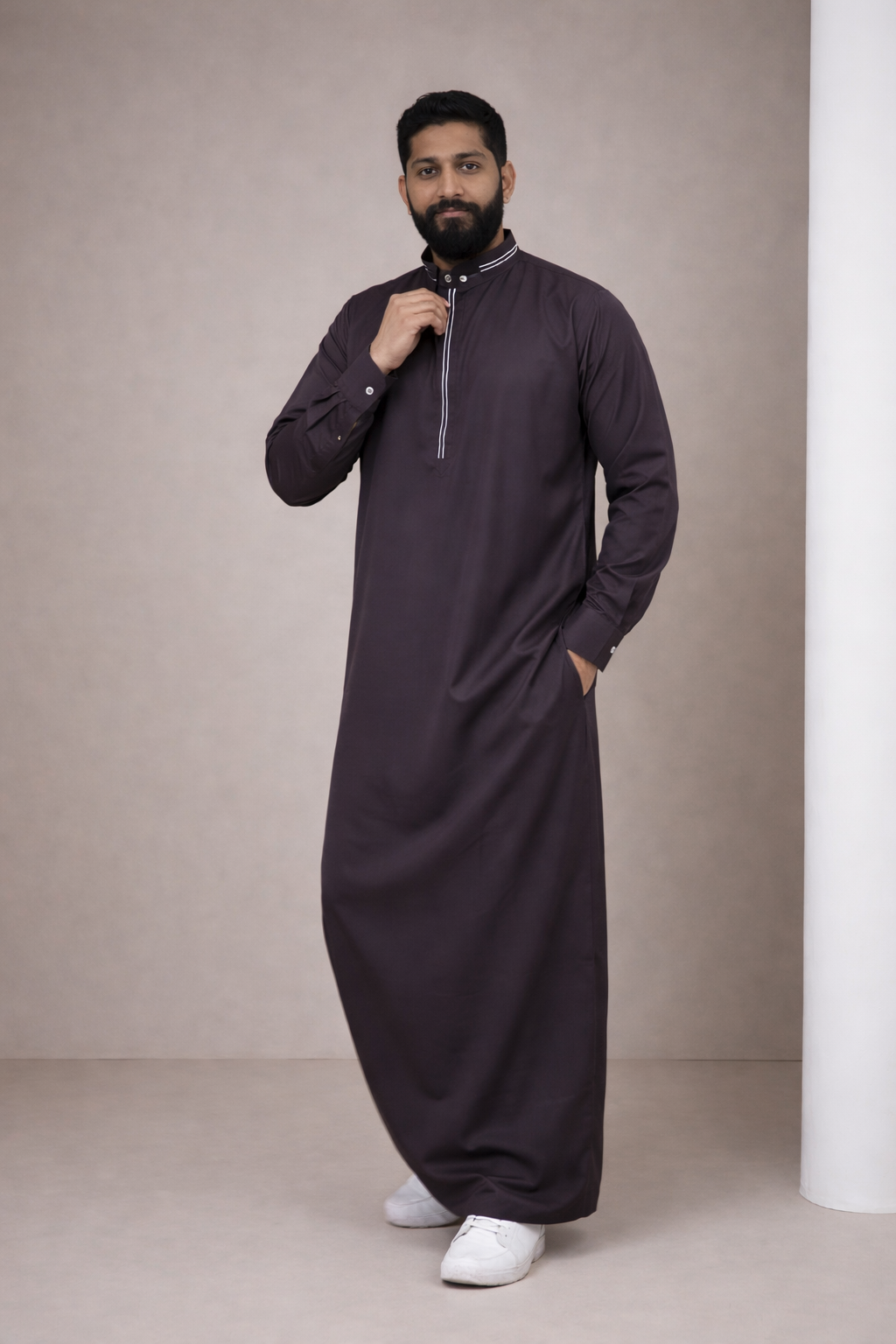 BAXX SIGNATURE THOBE - COFFEE BROWN