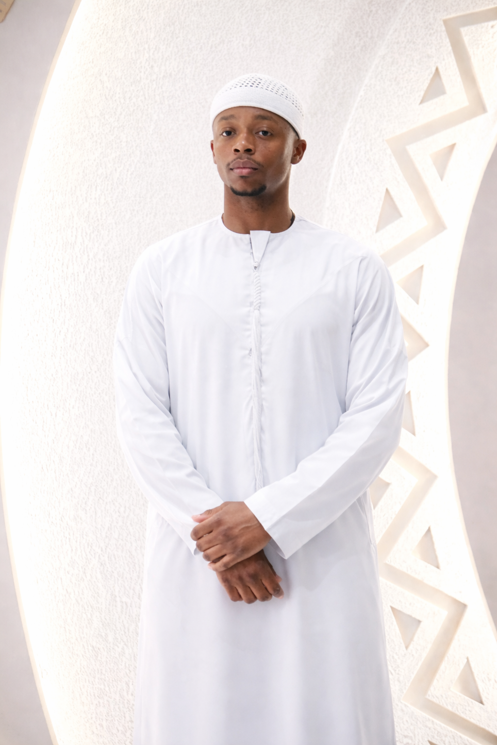 LUXURY EMIRATI THOBE - WHITE