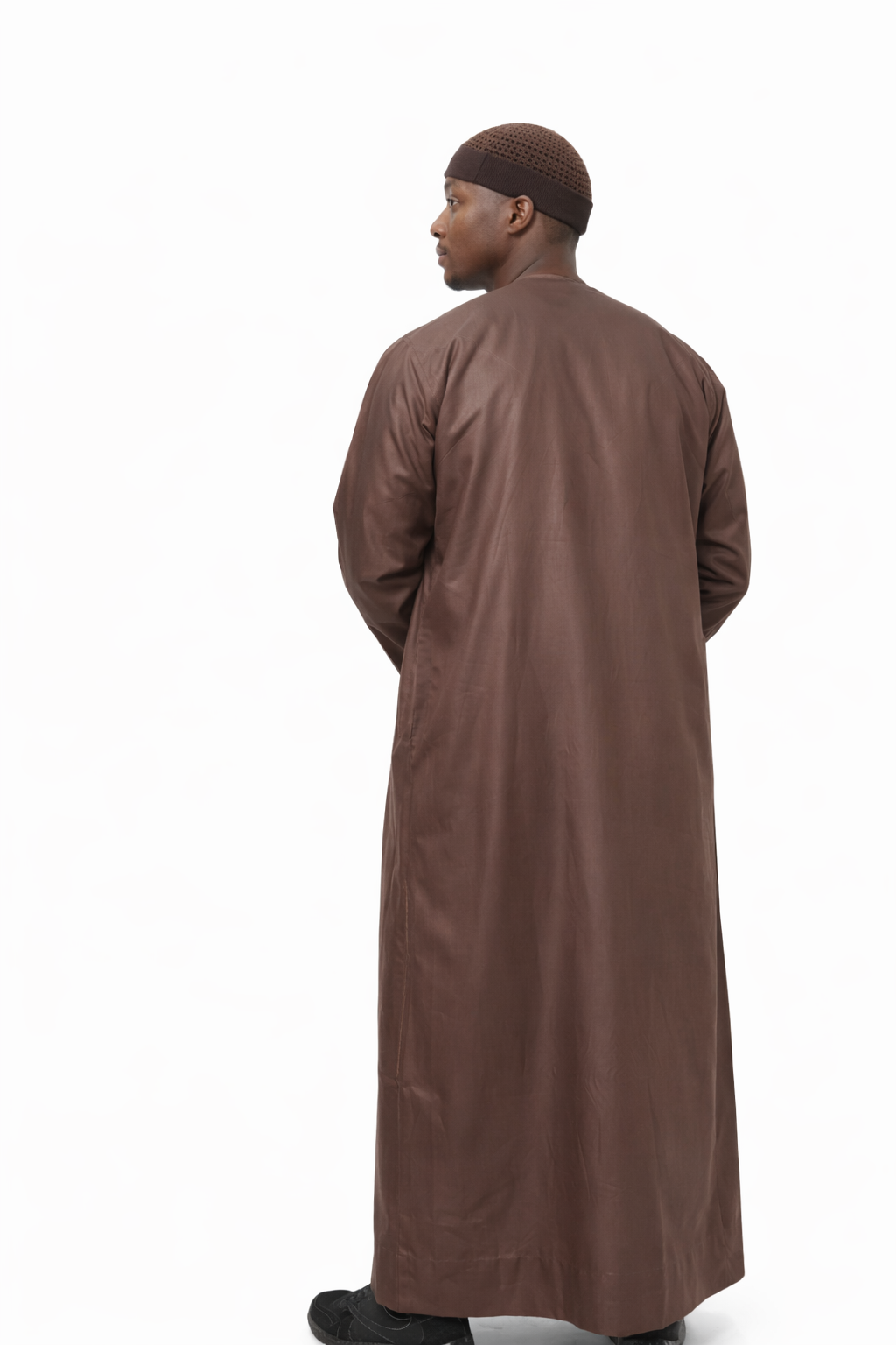 LUXURY EMIRATI THOBE - MOCHA BROWN