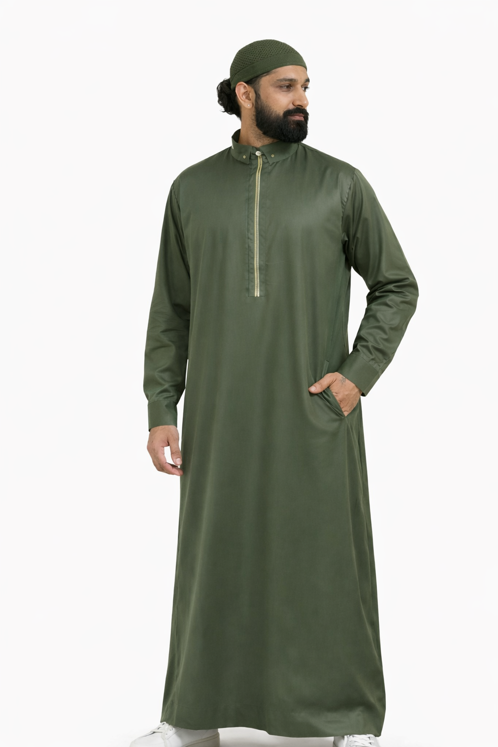 BAXX SIGNATURE THOBE - OLIVE GREEN