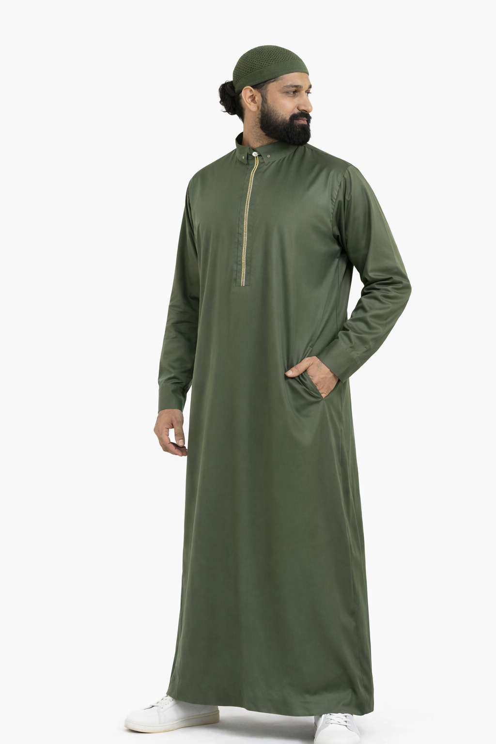 BAXX SIGNATURE THOBE - OLIVE GREEN