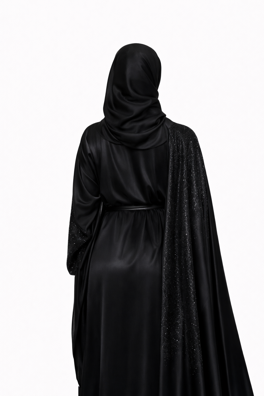 PREMIUM ROYAL BLACK ABAYA