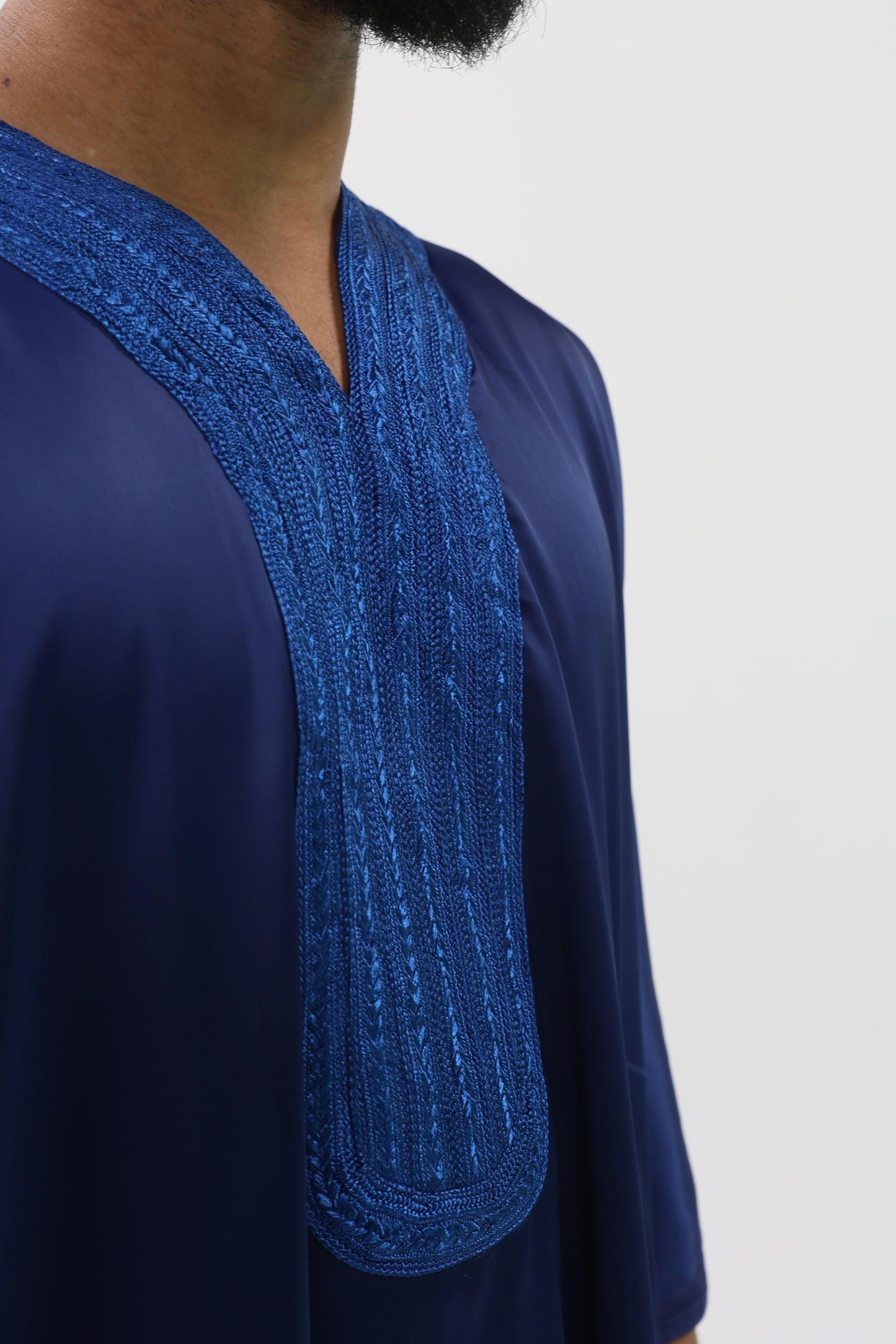 Moroccan Thobe - Blue Saphire