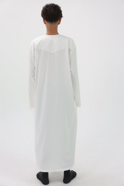 Emirati Thobe - Winter White